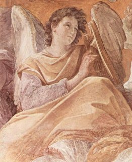 La Regina del Cielo e angeli pla (Affreschi del Palazzo del Quir