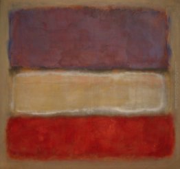 Untitled (viola, bianco e rosso)