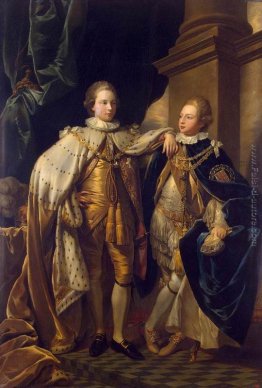 Ritratto di George, Principe di Galles, e il principe Federico,