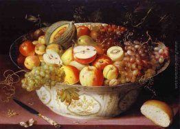 Still Life di frutta in un Wan-li Bowl