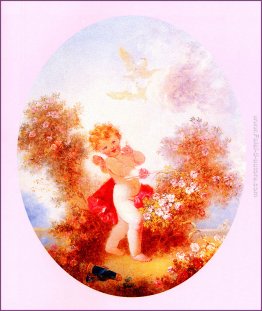 Cupido Between The Roses