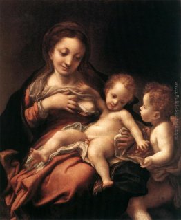 Madonna col Bambino e un angelo