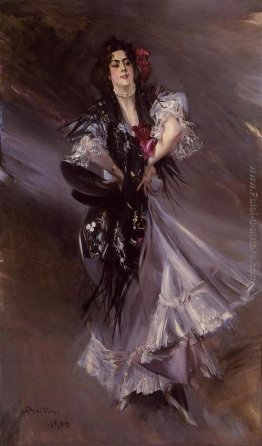 Ritratto di Anita de la Ferie - The Spanish Dancer