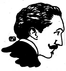 Ritratto di poeta francese e dandy Robert de Montesquiou