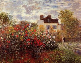 Giardino di Monet a Argenteuil Sun