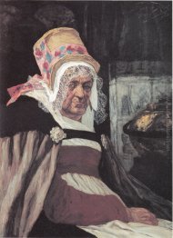 Capo della vecchia donna da Anversa