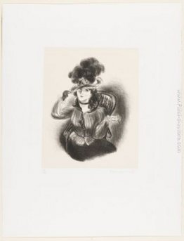 Girl in Feathered Hat - (Il cappello piumato)