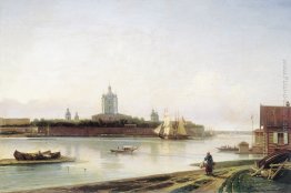 Smolny visto da Bolshaya Okhta