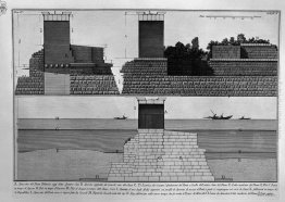 Le antichità romane, t. 4, Piatto XX. Spaccato del Ponte di quat