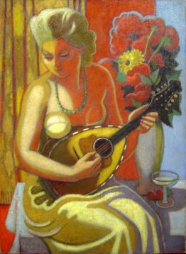 Jeune Femme à la Mandoline