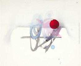 Untitled (Red, nero, rosa e blu)