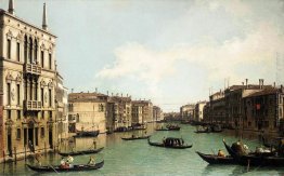 Venezia: Il Canal Grande, Rivolto Nord Est da Palazzo Balbi al P