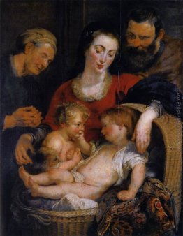 La Sacra Famiglia con Santa Elisabetta