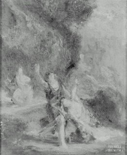 Primavera Orpheus venire in aiuto di Euridice