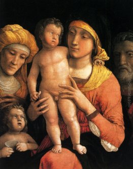 La Sacra Famiglia con i santi Elisabetta e il bambino Giovanni B