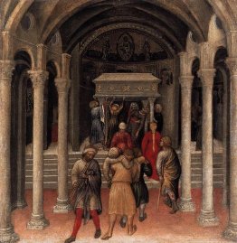 Quaratesi Pala, Pellegrini alla tomba di San Nicola di Bari