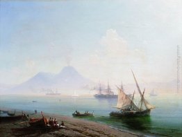 Il golfo di Napoli al mattino