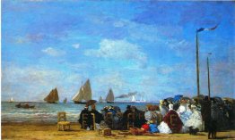 Beach Scene, Trouville