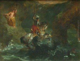 San Giorgio Combattere la Andromeda Drago, Perseo Consegnare