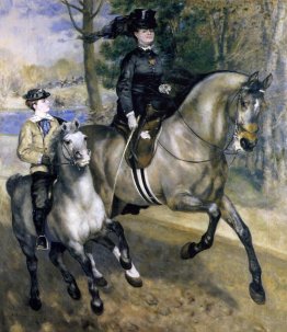 Equitazione nel Bois de Boulogne (Madame Henriette Darras o The