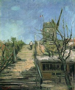 Mulino a vento su Montmartre