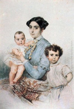 Ritratto di Teresa Michele Tittoni con Sons