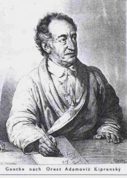 Ritratto di Johann Wolfgang von Goethe