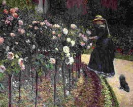Rose nel giardino della struttura Petit Gennevilliers