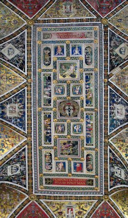 Soffitto della Libreria Piccolomini del Duomo di Siena