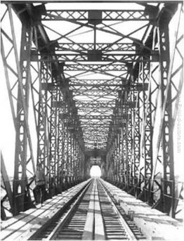 Il ponte sul fiume Rioni