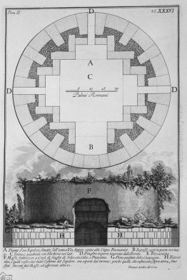 Le antichità romane, t. 2, Piatto XXXVI. Fianchi e spaccatura de