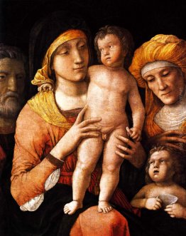 La Sacra Famiglia con Santa Elisabetta e San Giovanni Battista