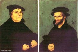 Ritratti di Martin Lutero e Filippo Melantone