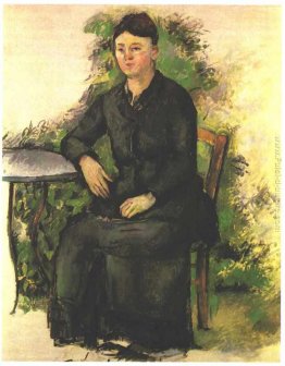 La signora Cézanne in giardino