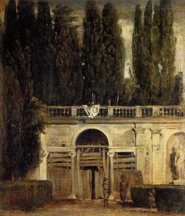 Villa Medici a Roma (Facciata della Grotta Logia)