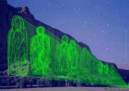 Installazione Bamiyan Sistema Laser