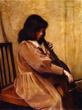 Ragazza che gioca un violoncello