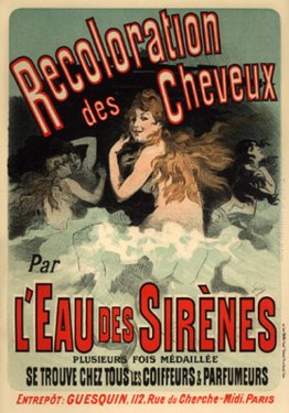 Recoloration des Cheveux par l'Eau des Sirènes