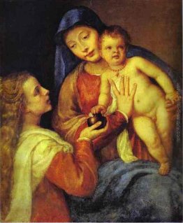 Madonna con il Bambino con Maria Maddalena