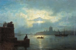 Notte di luna a Neva