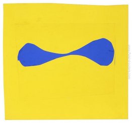 Modulo blu su giallo