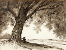 Vagabond sotto l'albero