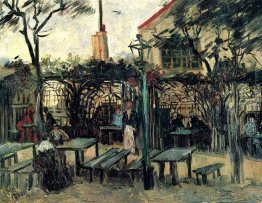 Terrazza di un caffè a Montmartre "La Guinguette"