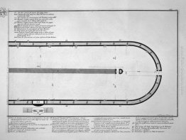 Pianta del Circo di Caracalla a oggi Capena fuori Porta S. Sebas