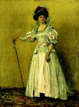 Ritratto di donna in costume