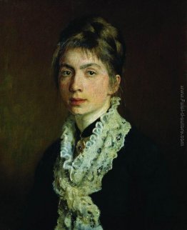 Ritratto di p.f. Shevtsova, moglie di A. Shevtsov