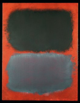 Untitled (Grigio, Grigio su Red)