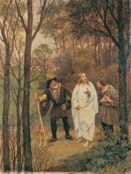 CHRISTUS und die J?NGER VON EMMAUS