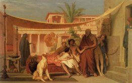 Socrate cerca Alcibiade nella Casa di Aspasia