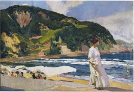 Maria sulla spiaggia, Zarauz